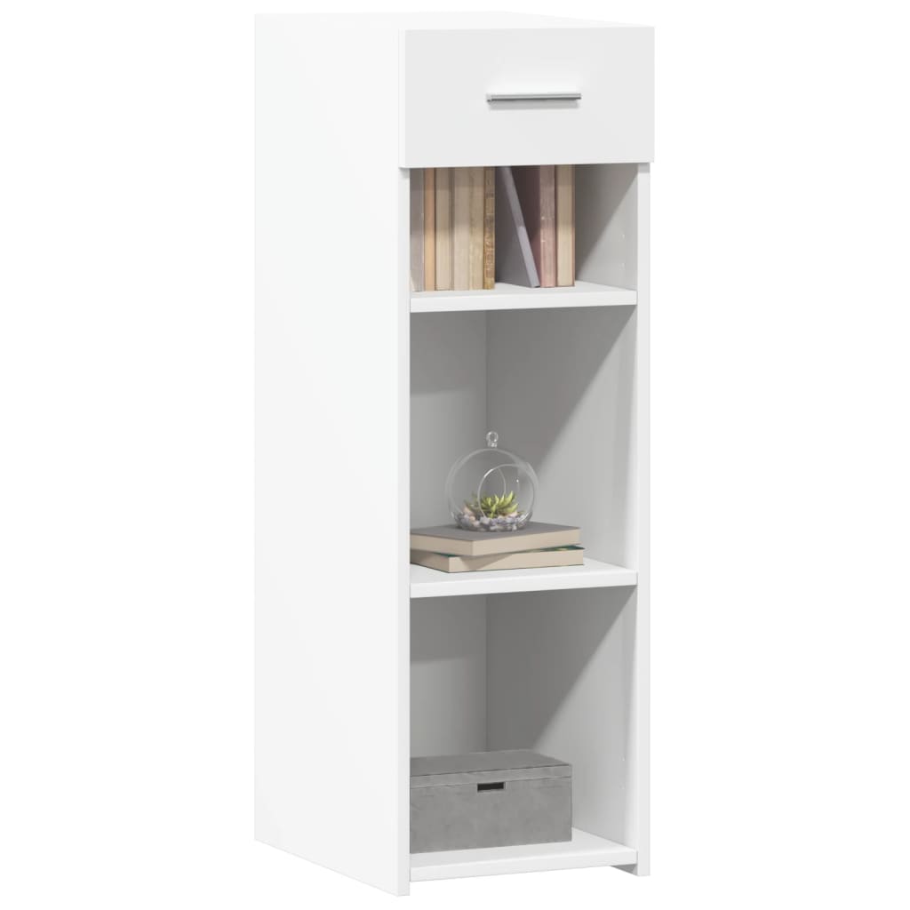 Dressoir 30x42,5x93 cm bewerkt hout wit is nu te koop bij PeponiXL, paradijselijk wonen!