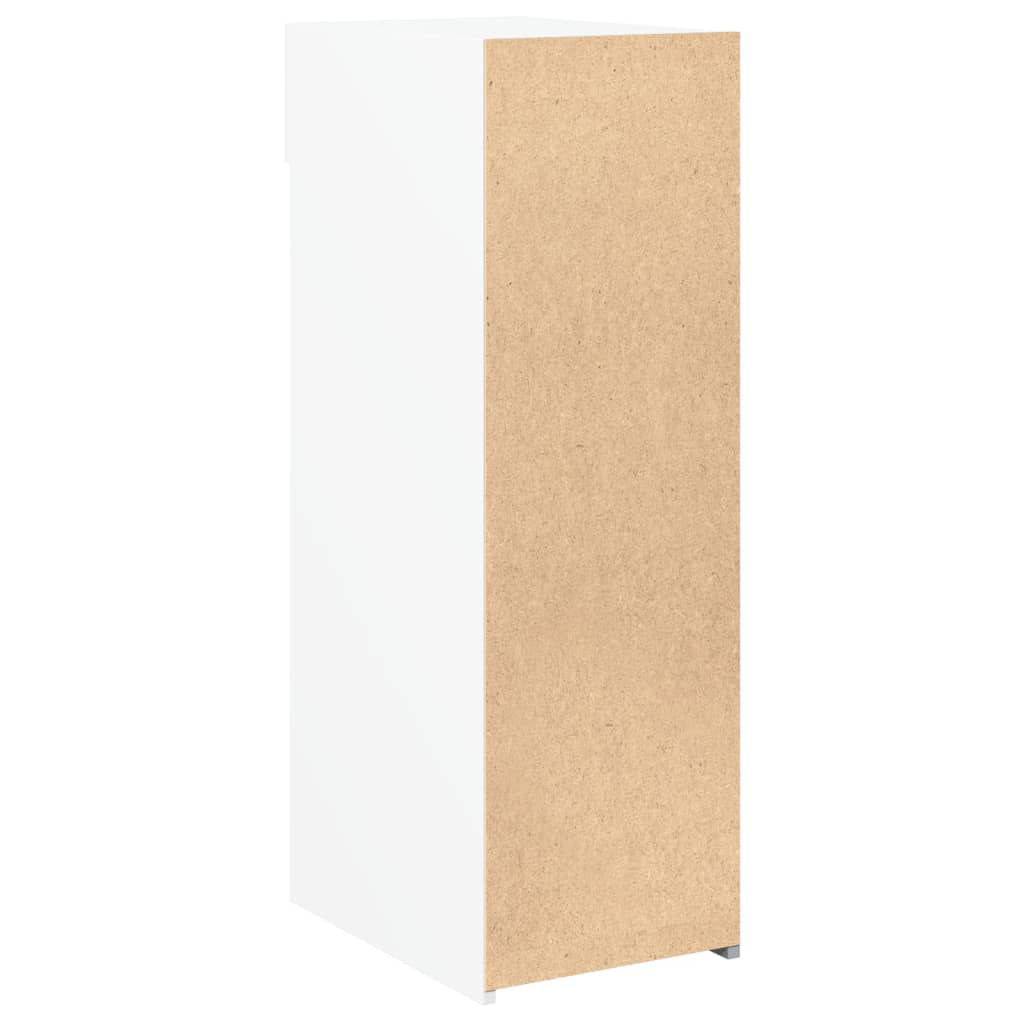 Dressoir 30x42,5x93 cm bewerkt hout wit is nu te koop bij PeponiXL, paradijselijk wonen!