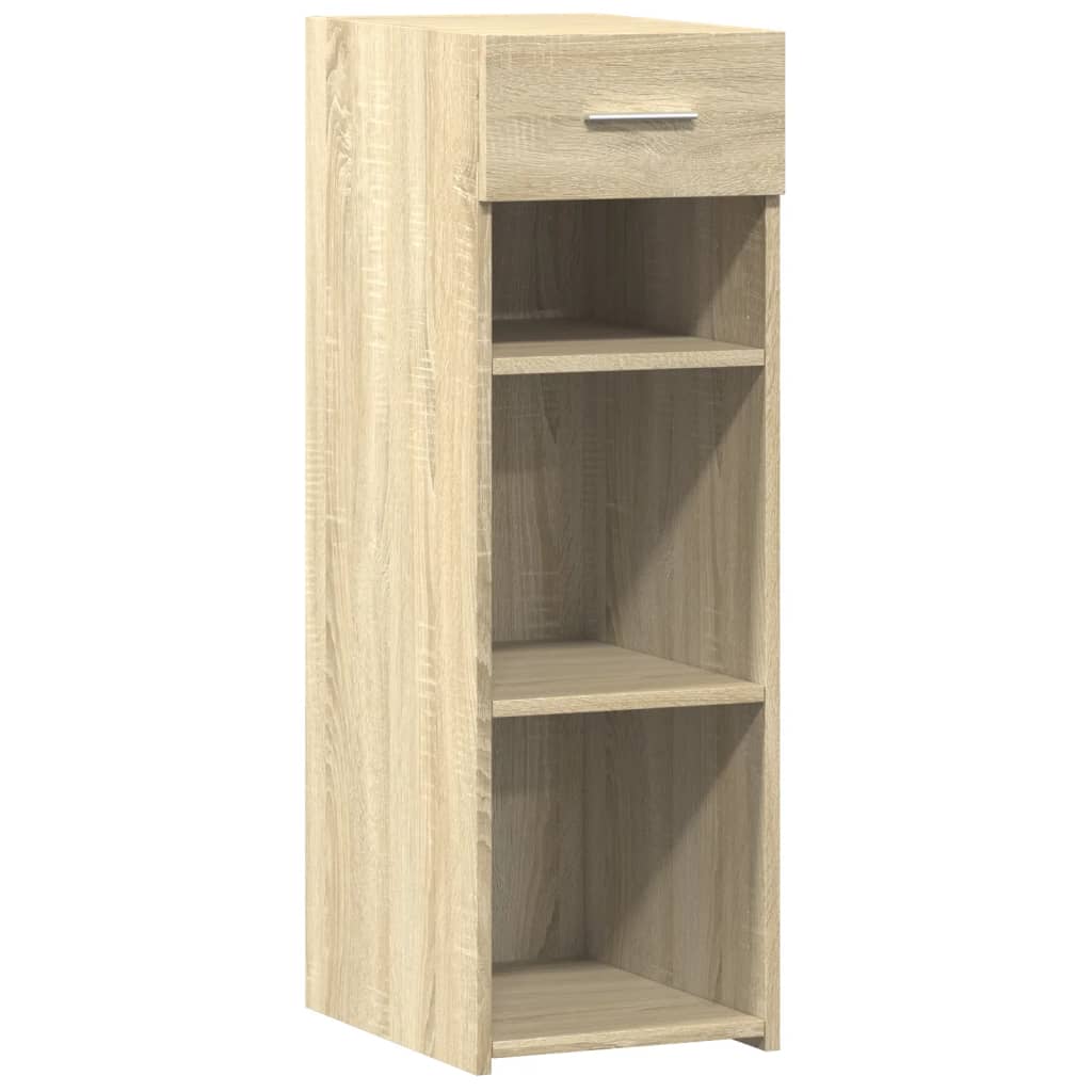 Dressoir 30x42,5x93 cm bewerkt hout sonoma eikenkleurig is nu te koop bij PeponiXL, paradijselijk wonen!