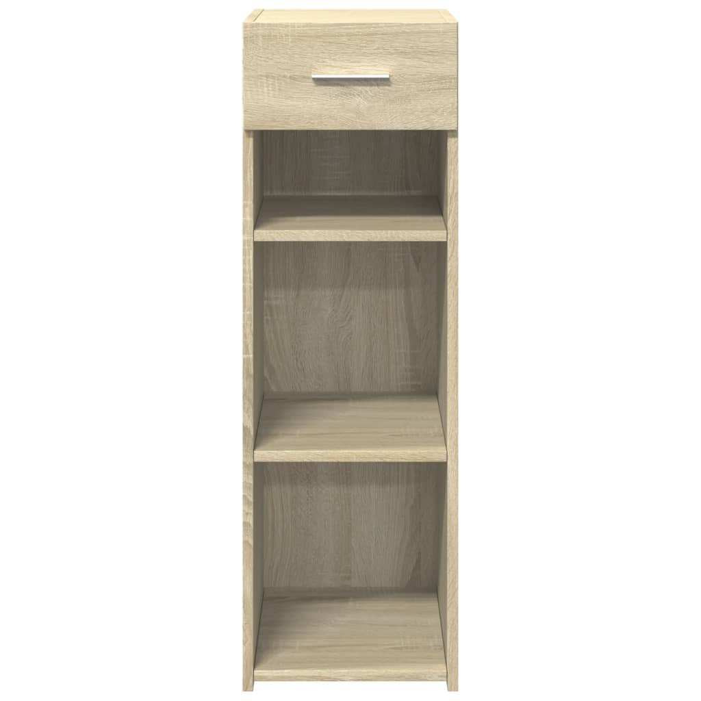 Dressoir 30x42,5x93 cm bewerkt hout sonoma eikenkleurig is nu te koop bij PeponiXL, paradijselijk wonen!