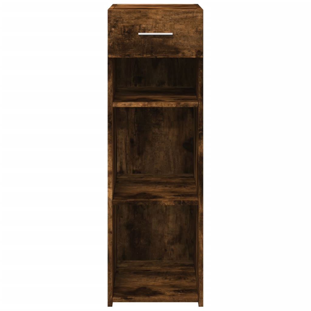 Dressoir 30x42,5x93 cm bewerkt hout gerookt eikenkleurig is nu te koop bij PeponiXL, paradijselijk wonen!