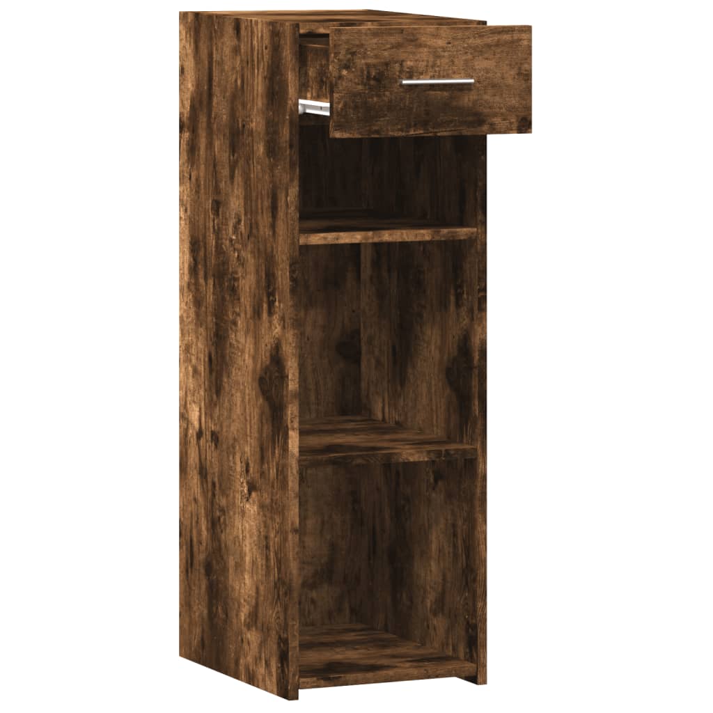 Dressoir 30x42,5x93 cm bewerkt hout gerookt eikenkleurig is nu te koop bij PeponiXL, paradijselijk wonen!