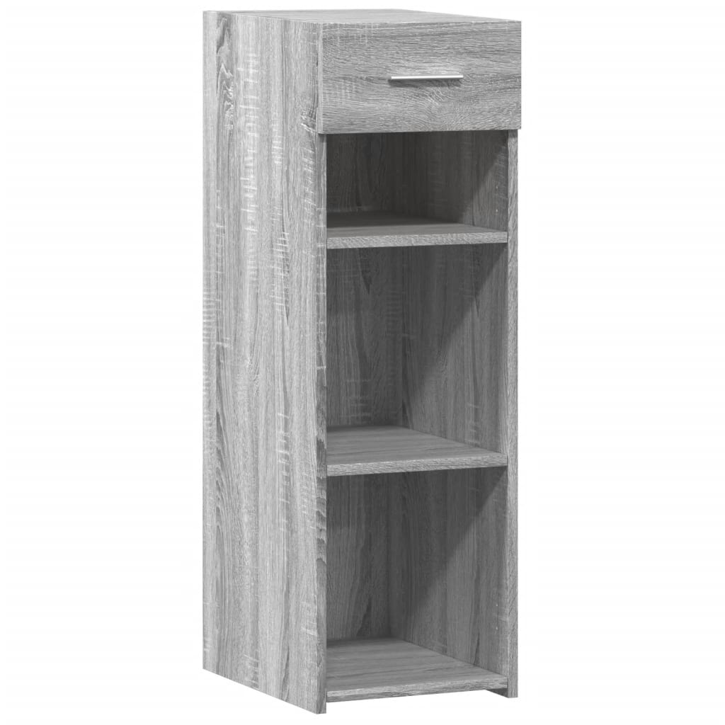 Dressoir 30x42,5x93 cm bewerkt hout grijs sonoma eikenkleurig is nu te koop bij PeponiXL, paradijselijk wonen!