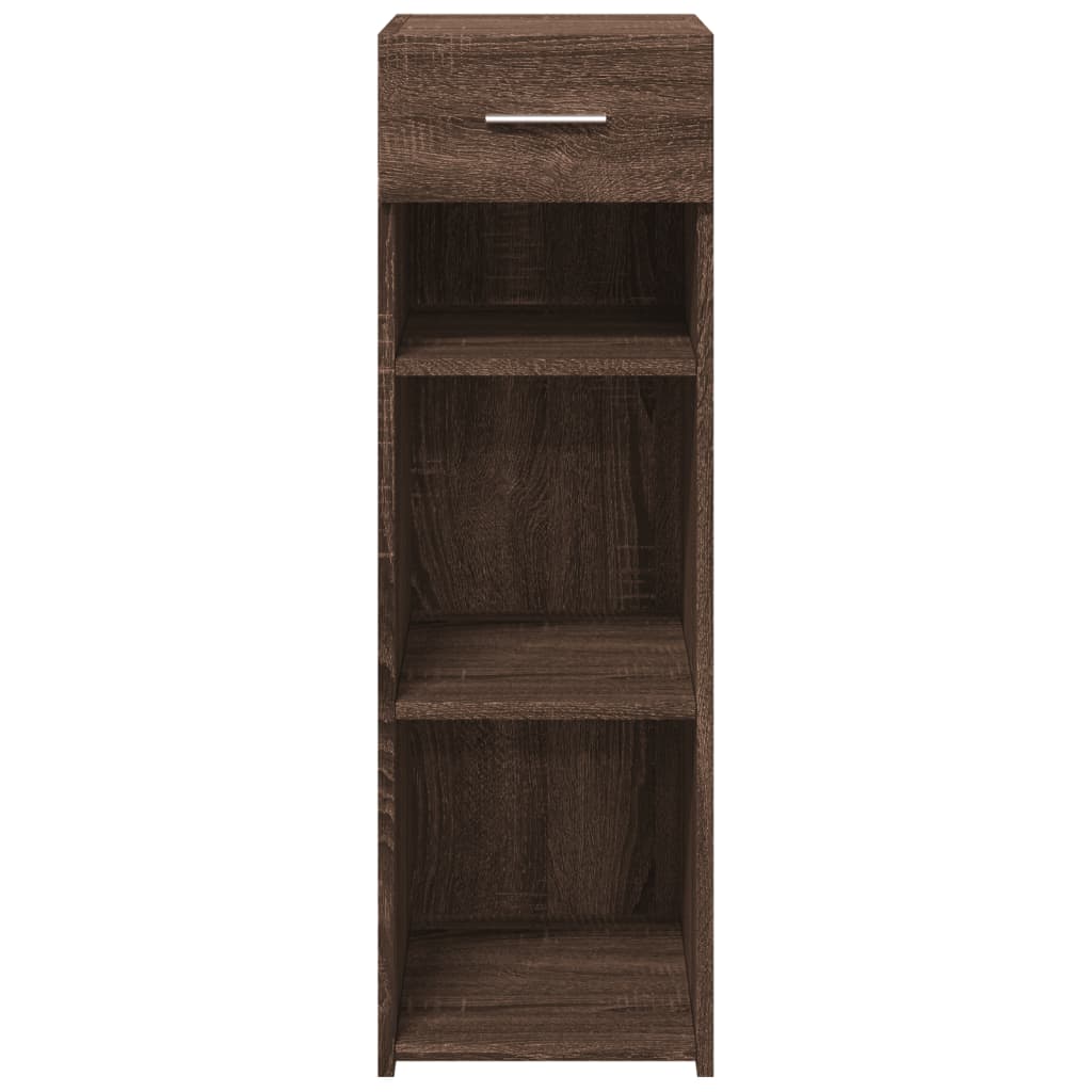 Dressoir 30x42,5x93 cm bewerkt hout bruin eikenkleur is nu te koop bij PeponiXL, paradijselijk wonen!