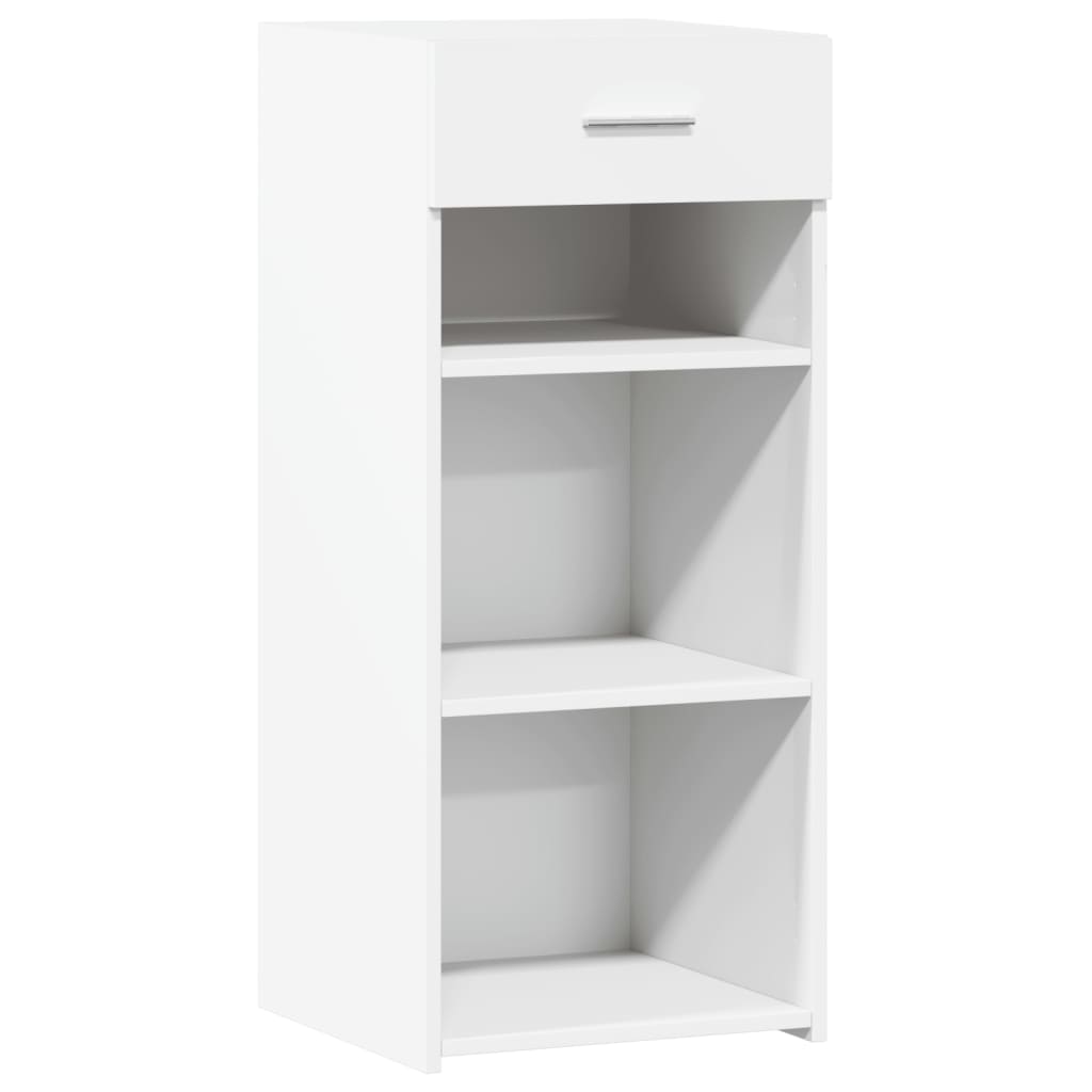 Dressoir 40x42,5x93 cm bewerkt hout wit is nu te koop bij PeponiXL, paradijselijk wonen!