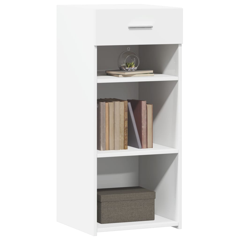 Dressoir 40x42,5x93 cm bewerkt hout wit is nu te koop bij PeponiXL, paradijselijk wonen!