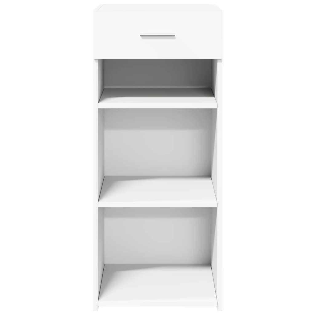 Dressoir 40x42,5x93 cm bewerkt hout wit is nu te koop bij PeponiXL, paradijselijk wonen!