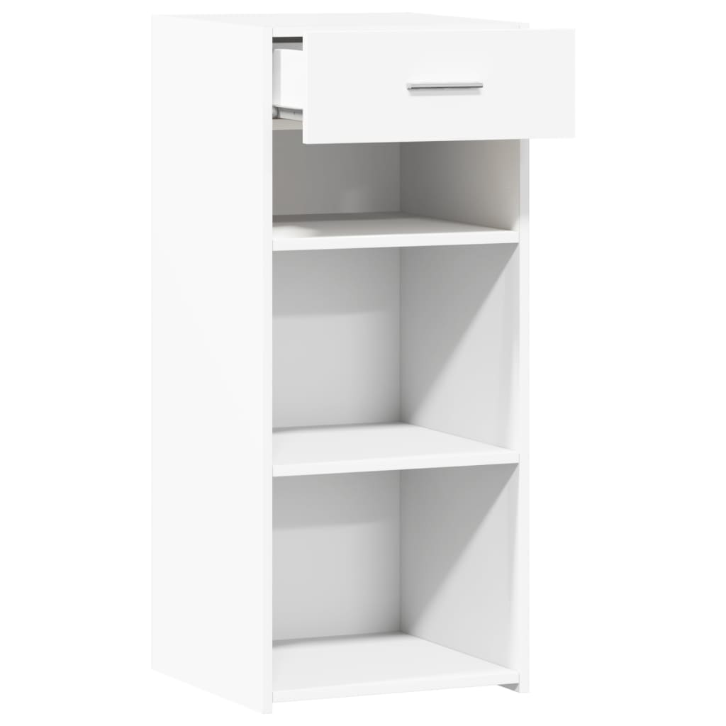 Dressoir 40x42,5x93 cm bewerkt hout wit is nu te koop bij PeponiXL, paradijselijk wonen!