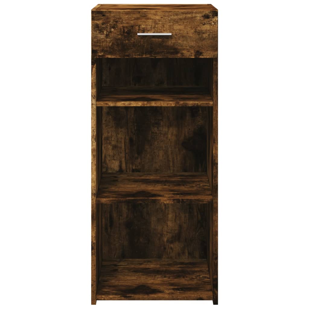 Dressoir 40x42,5x93 cm bewerkt hout gerookt eikenkleurig is nu te koop bij PeponiXL, paradijselijk wonen!
