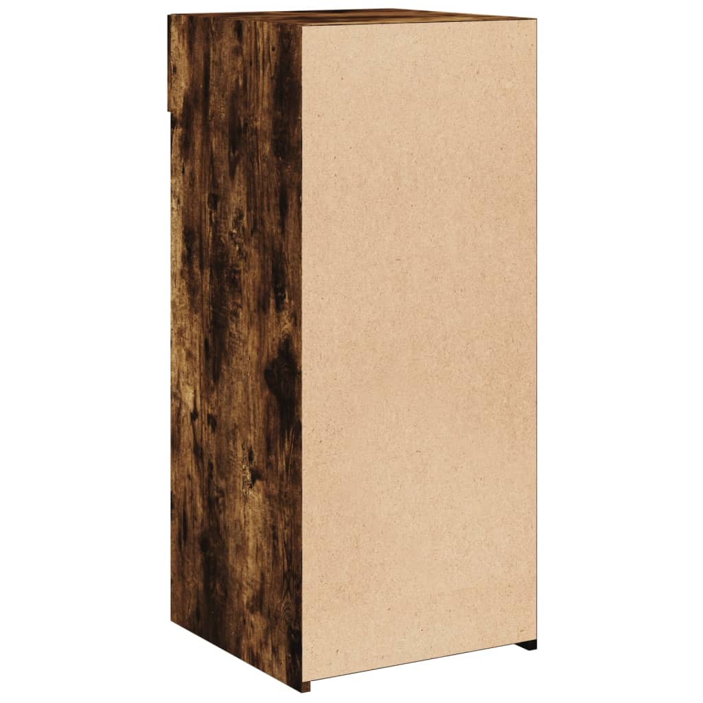 Dressoir 40x42,5x93 cm bewerkt hout gerookt eikenkleurig is nu te koop bij PeponiXL, paradijselijk wonen!