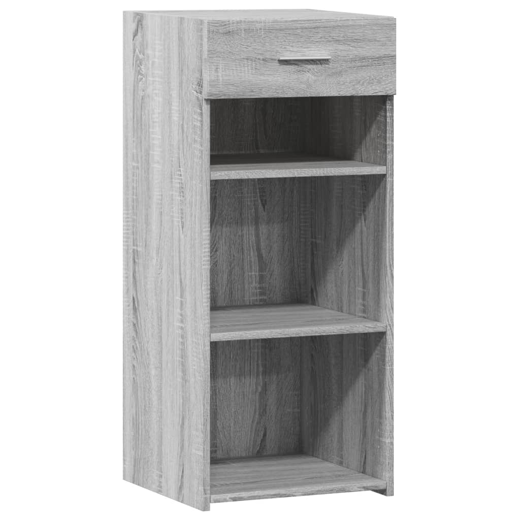 Dressoir 40x42,5x93 cm bewerkt hout grijs sonoma eikenkleur is nu te koop bij PeponiXL, paradijselijk wonen!