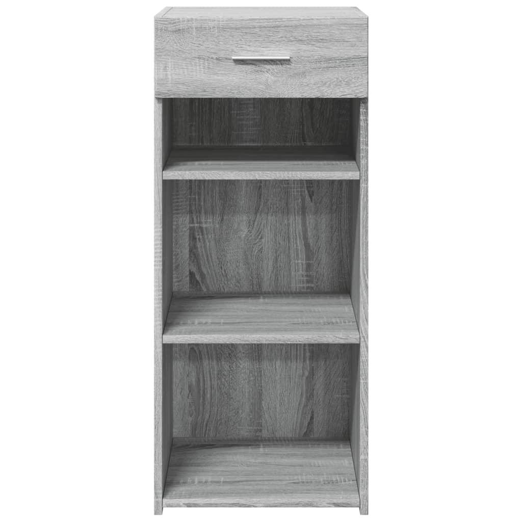 Dressoir 40x42,5x93 cm bewerkt hout grijs sonoma eikenkleur is nu te koop bij PeponiXL, paradijselijk wonen!