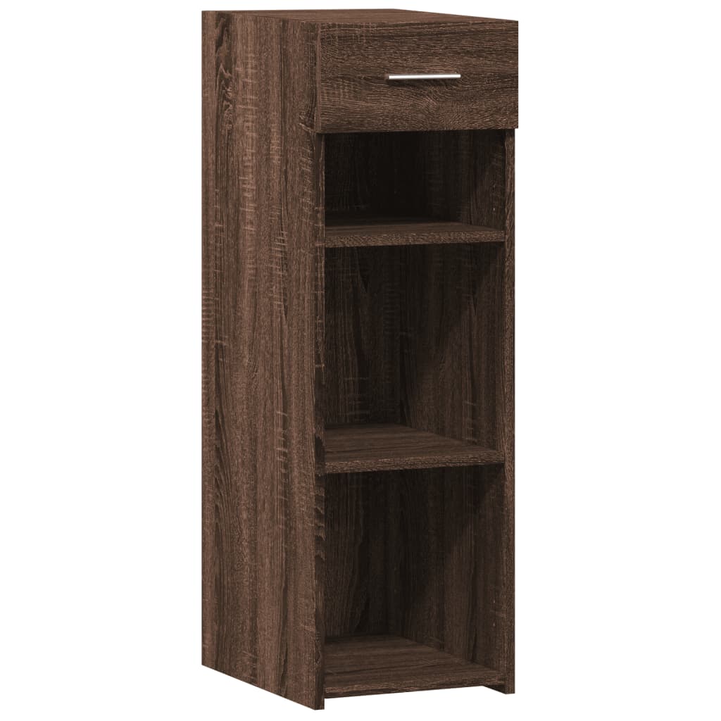 Dressoir 40x42,5x93 cm bewerkt hout bruin eikenkleur is nu te koop bij PeponiXL, paradijselijk wonen!