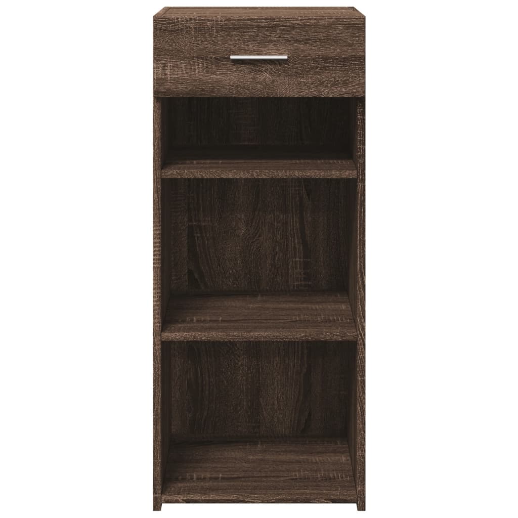 Dressoir 40x42,5x93 cm bewerkt hout bruin eikenkleur is nu te koop bij PeponiXL, paradijselijk wonen!