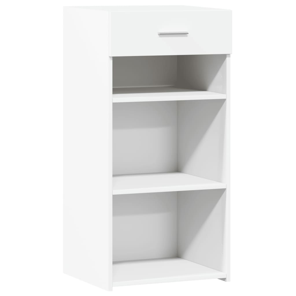 Dressoir 45x42,5x93 cm bewerkt hout wit is nu te koop bij PeponiXL, paradijselijk wonen!