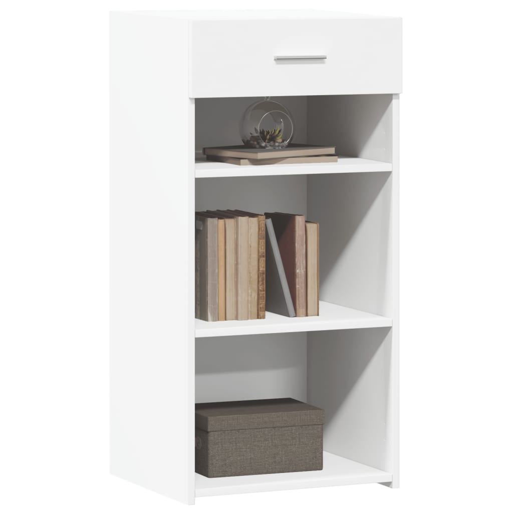 Dressoir 45x42,5x93 cm bewerkt hout wit is nu te koop bij PeponiXL, paradijselijk wonen!