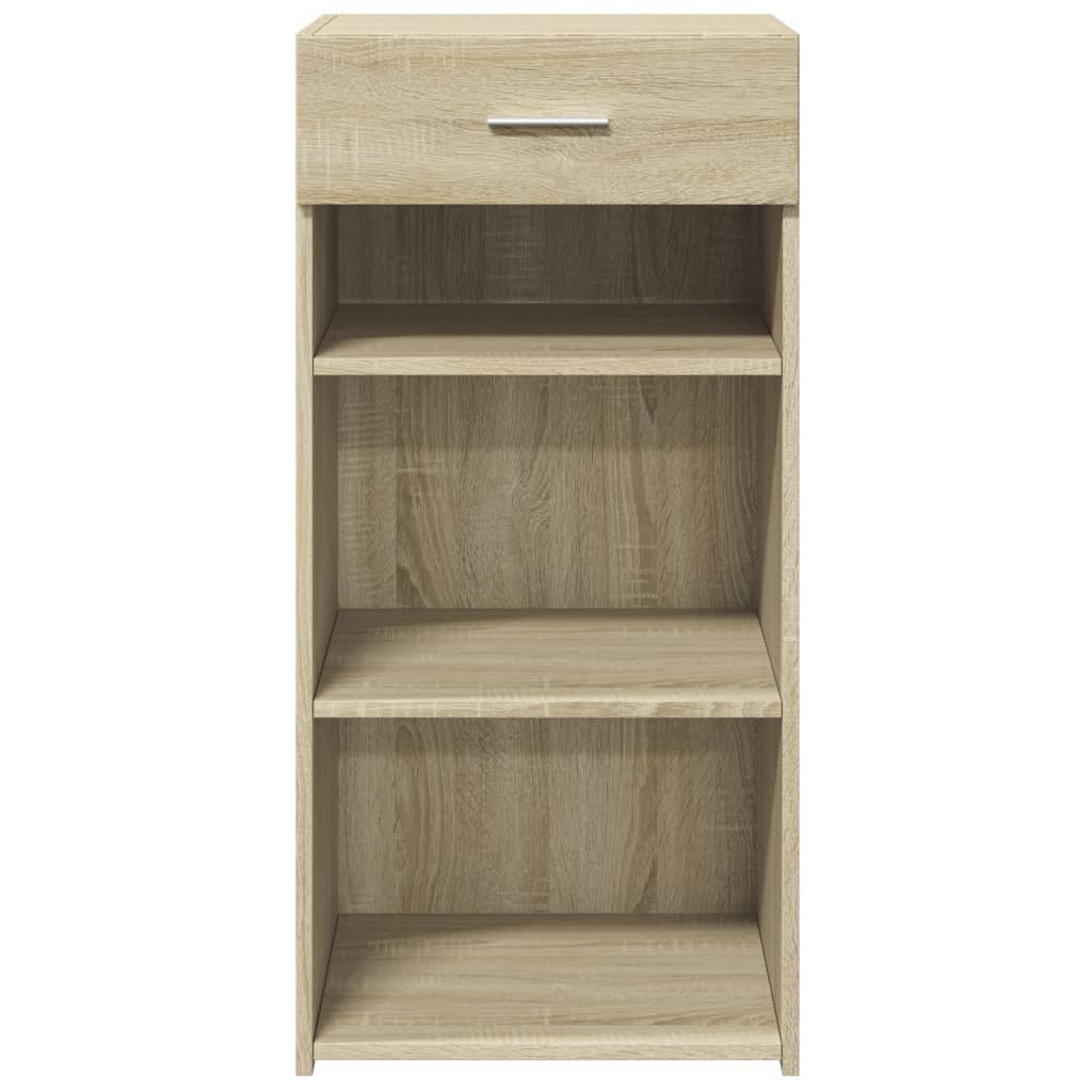 Dressoir 45x42,5x93 cm bewerkt hout sonoma eikenkleurig is nu te koop bij PeponiXL, paradijselijk wonen!