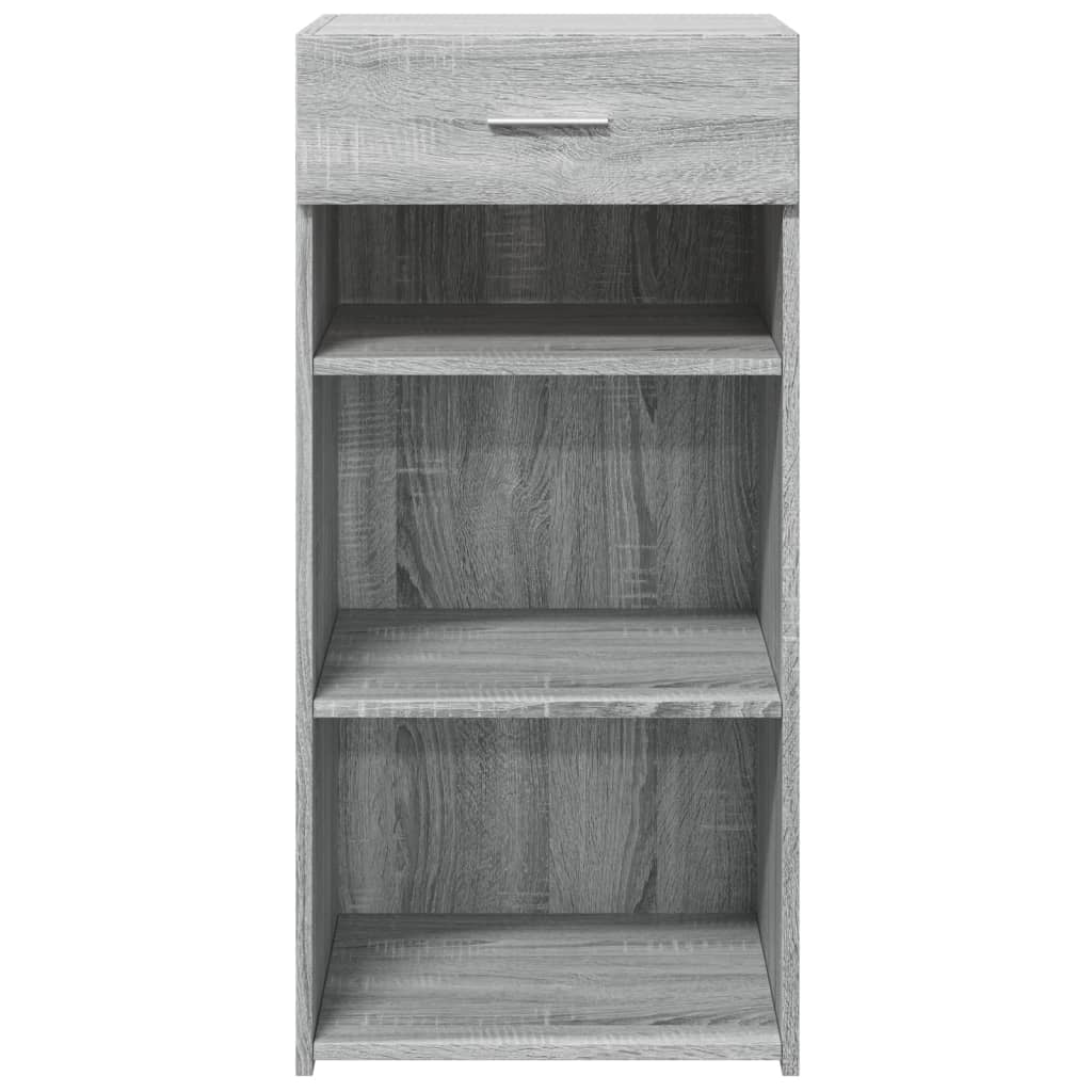 Dressoir 45x42,5x93 cm bewerkt hout grijs sonoma eikenkleurig is nu te koop bij PeponiXL, paradijselijk wonen!