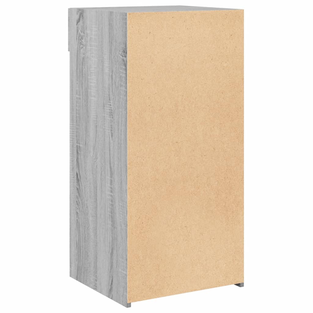 Dressoir 45x42,5x93 cm bewerkt hout grijs sonoma eikenkleurig is nu te koop bij PeponiXL, paradijselijk wonen!