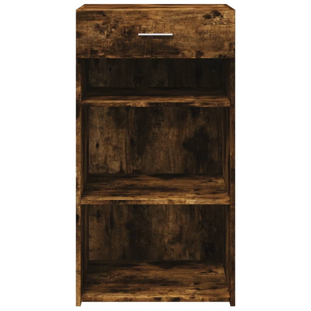 Dressoir 50x42,5x93 cm bewerkt hout gerookt eikenkleurig is nu te koop bij PeponiXL, paradijselijk wonen!