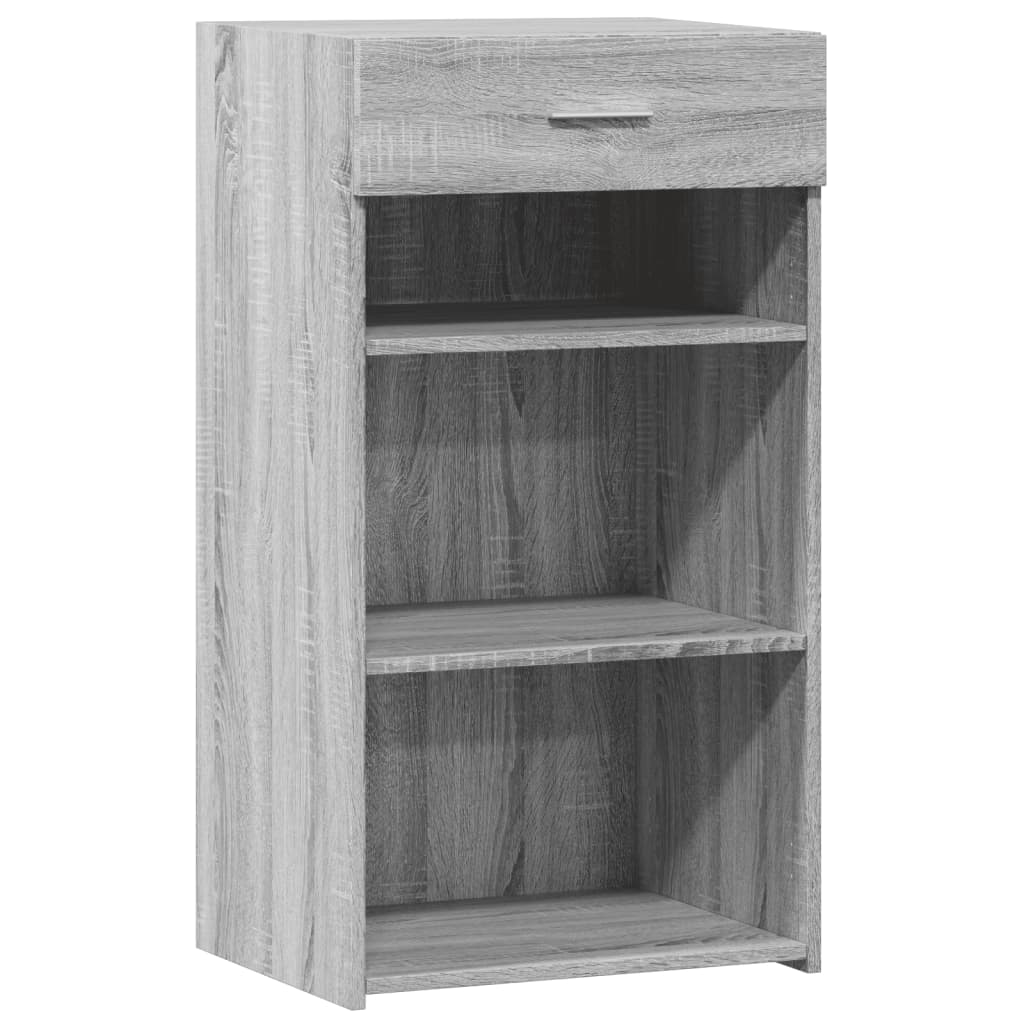 Dressoir 50x42,5x93 cm bewerkt hout grijs sonoma eikenkleurig is nu te koop bij PeponiXL, paradijselijk wonen!