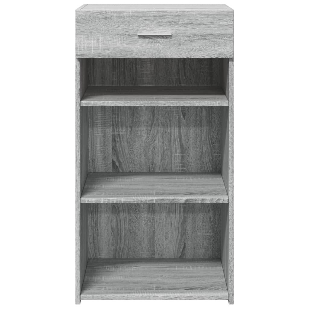 Dressoir 50x42,5x93 cm bewerkt hout grijs sonoma eikenkleurig is nu te koop bij PeponiXL, paradijselijk wonen!