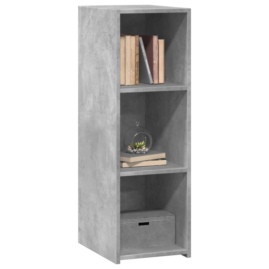 Dressoir 30x41x93 cm bewerkt hout betongrijs is nu te koop bij PeponiXL, paradijselijk wonen!