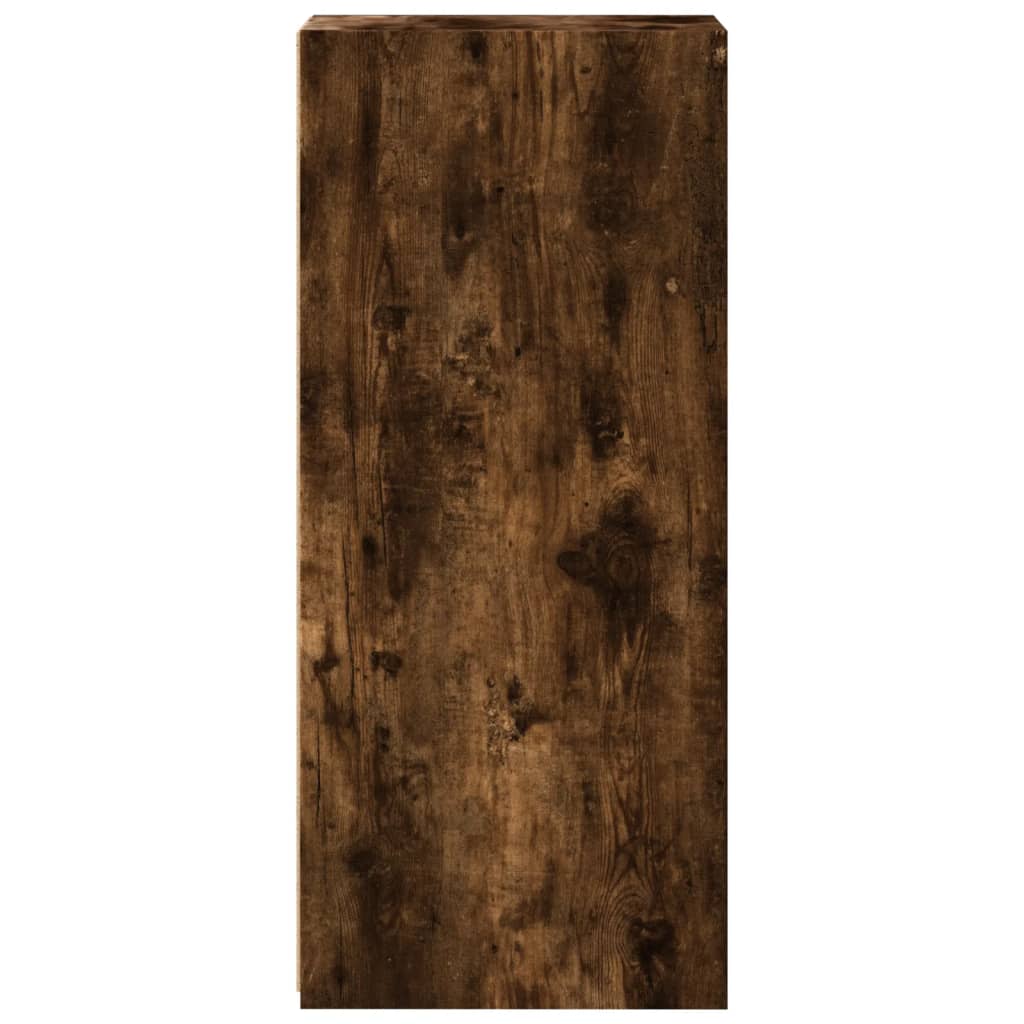 Dressoir 30x41x93 cm bewerkt hout gerookt eikenkleurig is nu te koop bij PeponiXL, paradijselijk wonen!