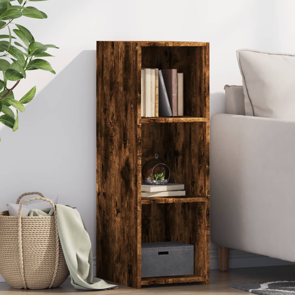 Dressoir 30x41x93 cm bewerkt hout gerookt eikenkleurig is nu te koop bij PeponiXL, paradijselijk wonen!