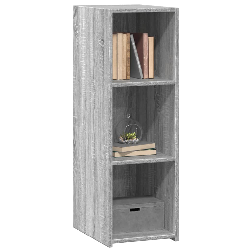 Dressoir 30x41x93 cm bewerkt hout grijs sonoma eikenkleurig is nu te koop bij PeponiXL, paradijselijk wonen!