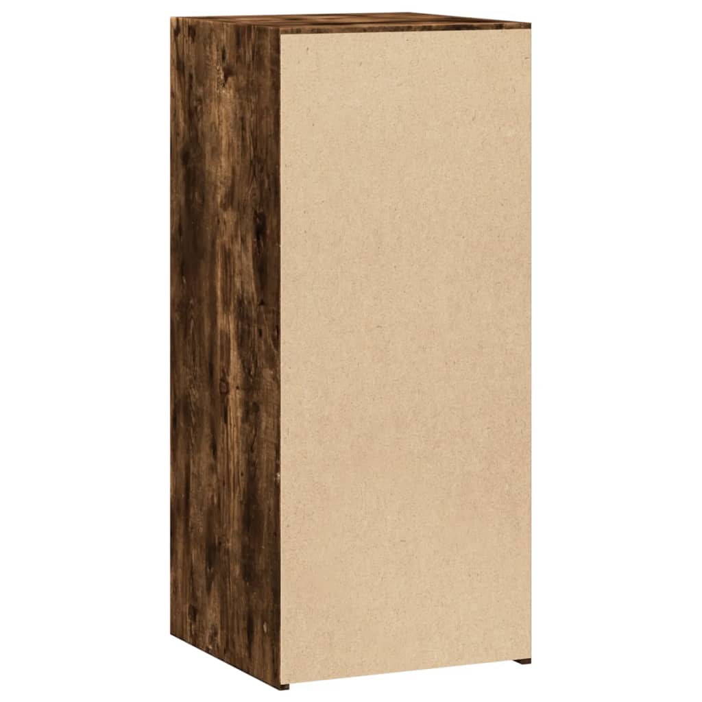 Dressoir 40x41x93 cm bewerkt hout gerookt eikenkleurig is nu te koop bij PeponiXL, paradijselijk wonen!