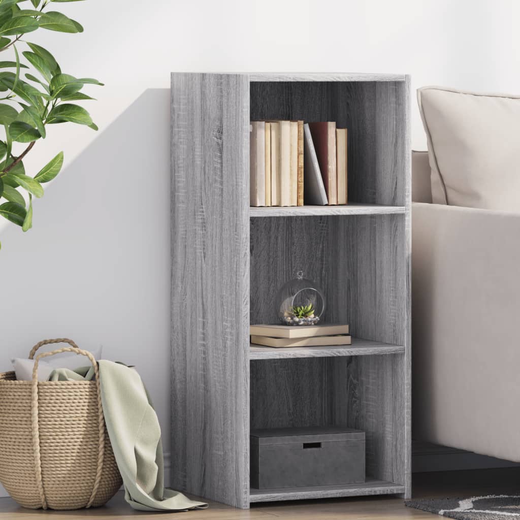 Dressoir 40x41x93 cm bewerkt hout grijs sonoma eikenkleurig is nu te koop bij PeponiXL, paradijselijk wonen!