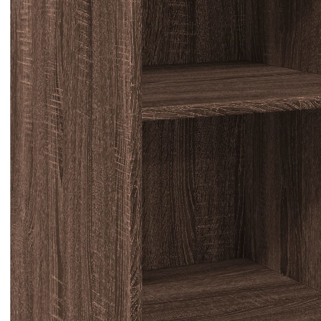 Dressoir 40x41x93 cm bewerkt hout bruin eikenkleur is nu te koop bij PeponiXL, paradijselijk wonen!