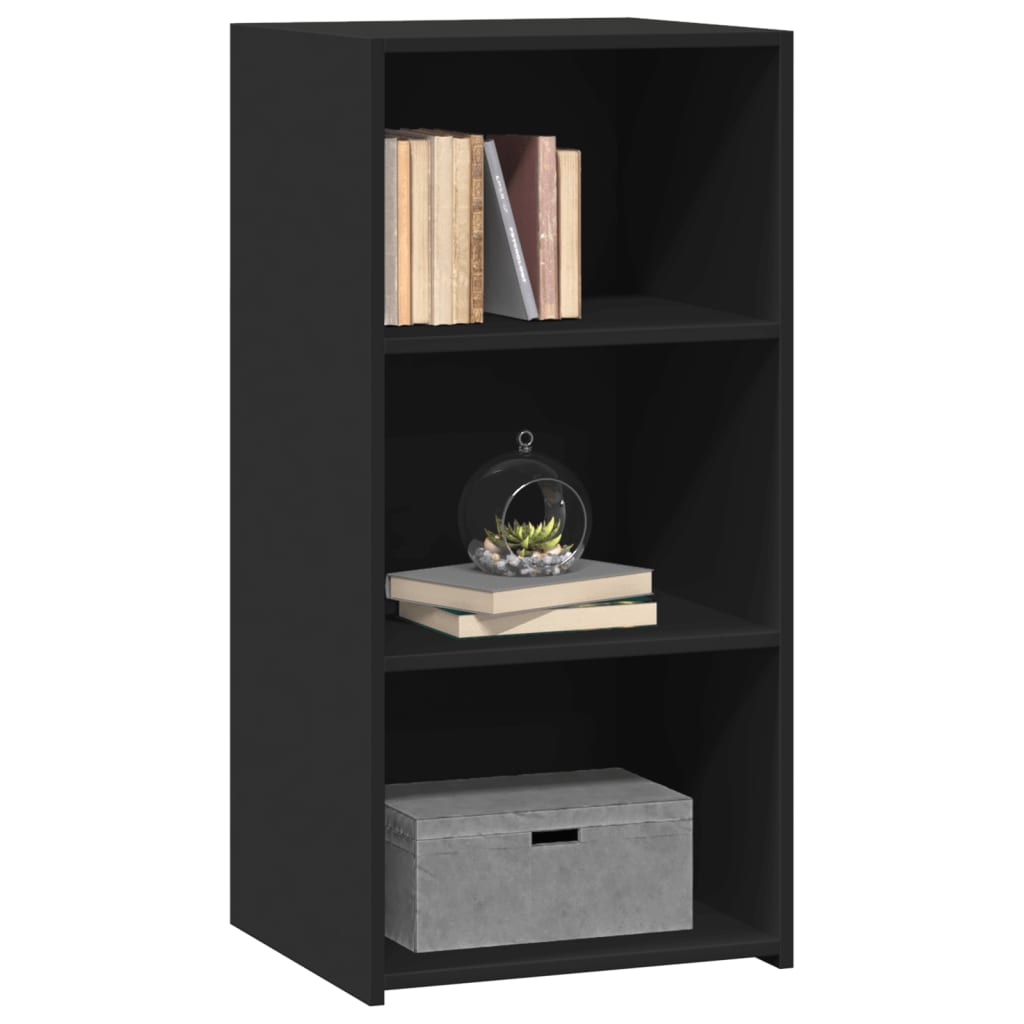 Dressoir 45x41x93 cm bewerkt hout zwart is nu te koop bij PeponiXL, paradijselijk wonen!