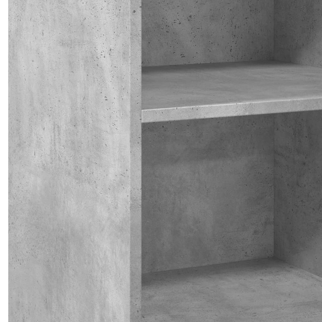 Dressoir 45x41x93 cm bewerkt hout betongrijs is nu te koop bij PeponiXL, paradijselijk wonen!