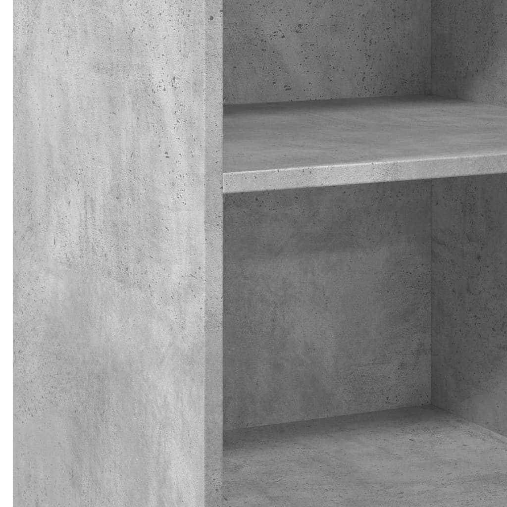 Dressoir 50x41x93 cm bewerkt hout betongrijs is nu te koop bij PeponiXL, paradijselijk wonen!