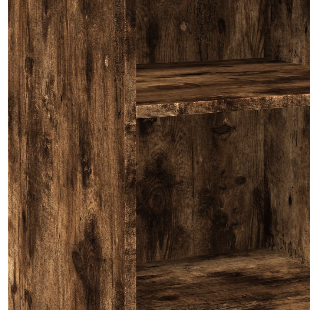 Dressoir 50x41x93 cm bewerkt hout gerookt eikenkleurig is nu te koop bij PeponiXL, paradijselijk wonen!