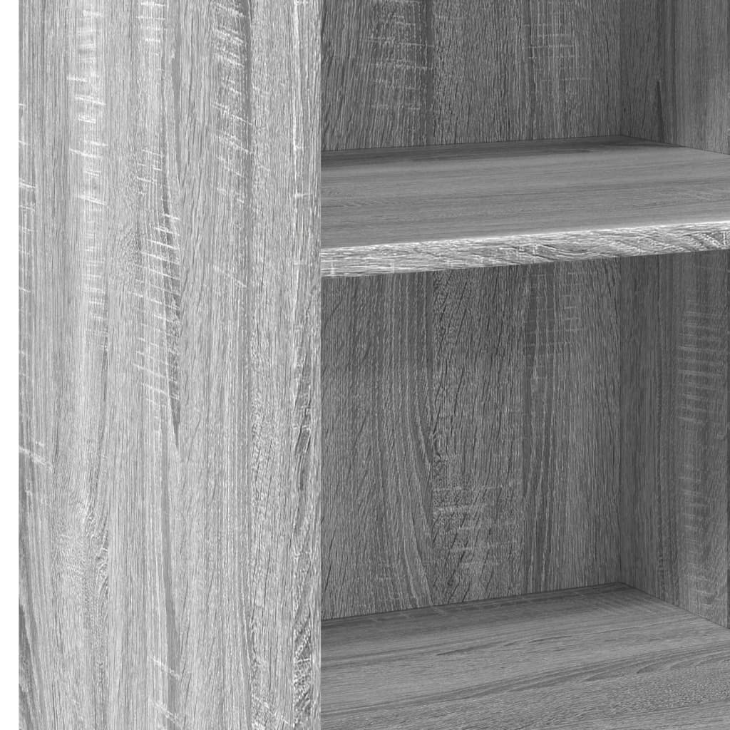 Dressoir 50x41x93 cm bewerkt hout grijs sonoma eikenkleurig is nu te koop bij PeponiXL, paradijselijk wonen!