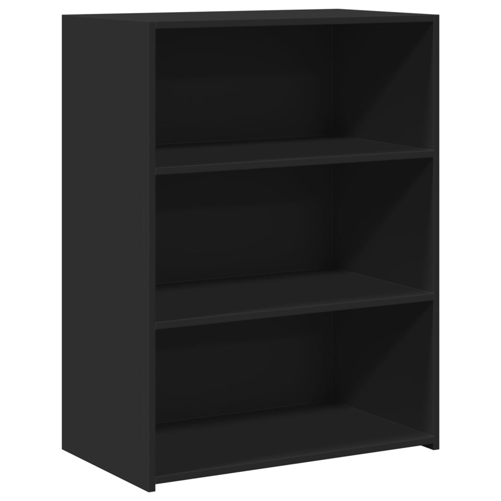 Dressoir 70x41x93 cm bewerkt hout zwart is nu te koop bij PeponiXL, paradijselijk wonen!