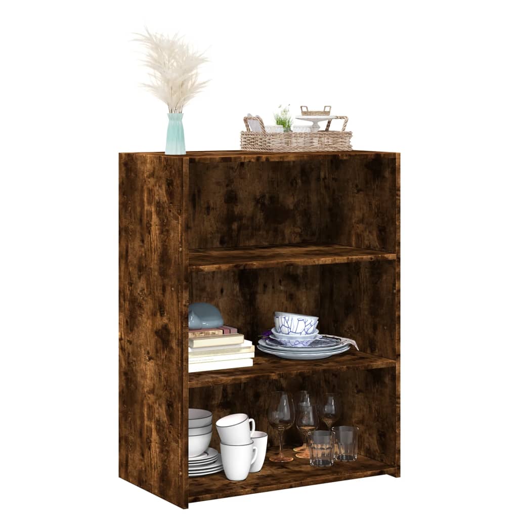 Dressoir 70x41x93 cm bewerkt hout gerookt eikenkleurig is nu te koop bij PeponiXL, paradijselijk wonen!