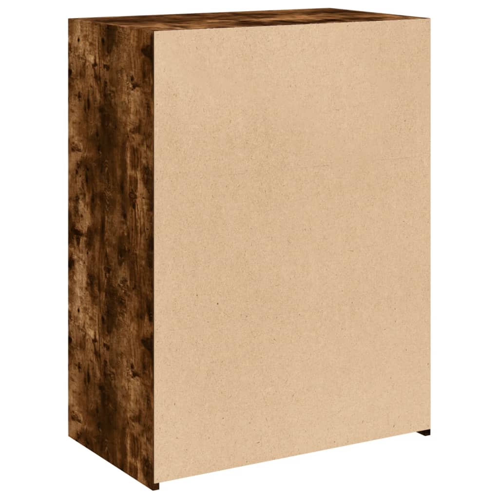 Dressoir 70x41x93 cm bewerkt hout gerookt eikenkleurig is nu te koop bij PeponiXL, paradijselijk wonen!
