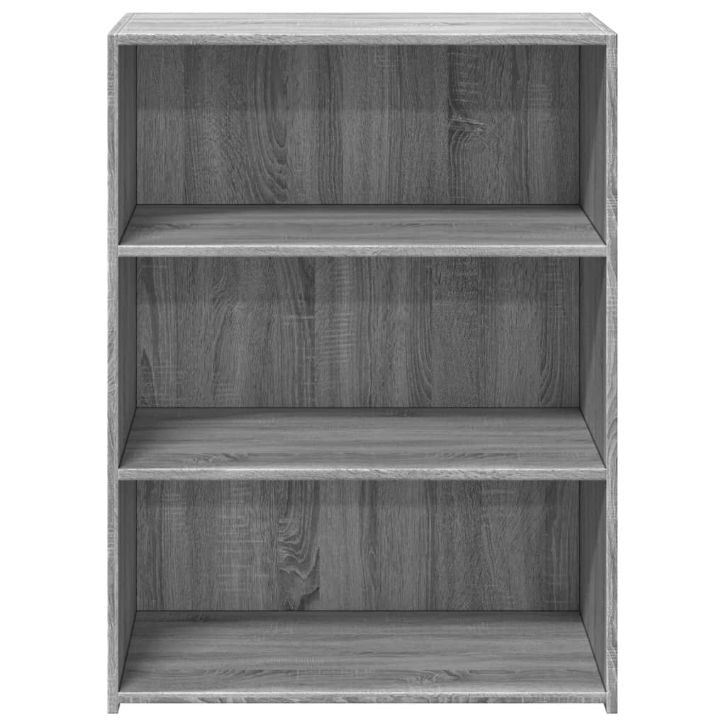 Dressoir 70x41x93 cm bewerkt hout grijs sonoma eikenkleurig is nu te koop bij PeponiXL, paradijselijk wonen!