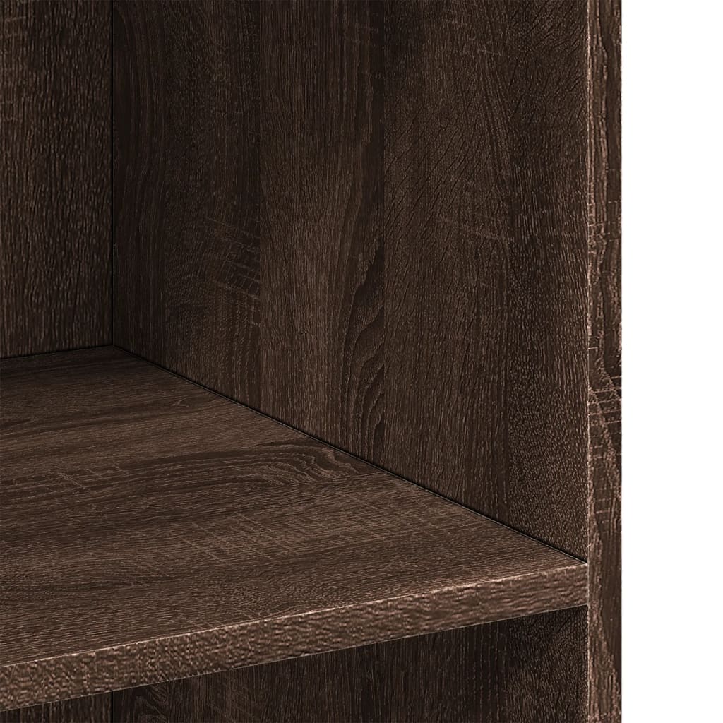 Dressoir 70x41x93 cm bewerkt hout bruin eikenkleur is nu te koop bij PeponiXL, paradijselijk wonen!