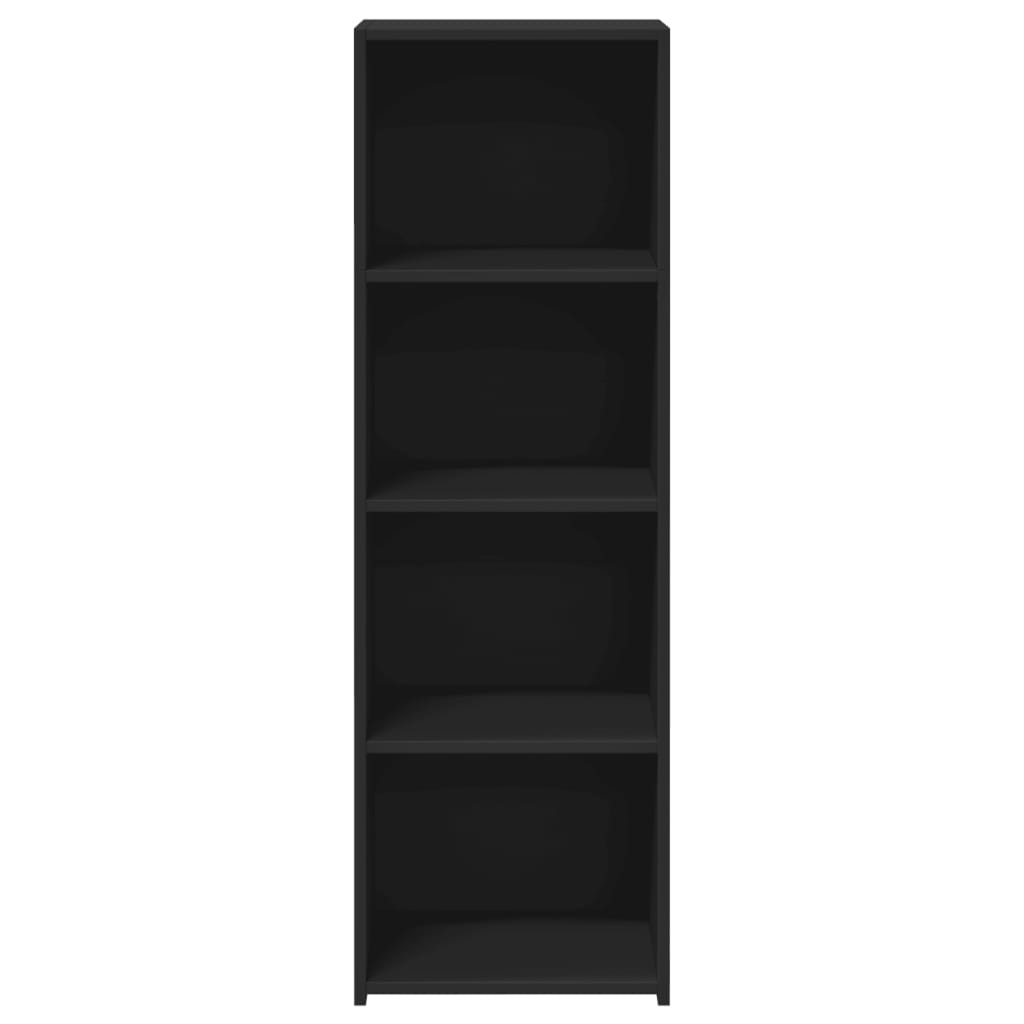 Hoge kast 40x41x124 cm bewerkt hout zwart is nu te koop bij PeponiXL, paradijselijk wonen!