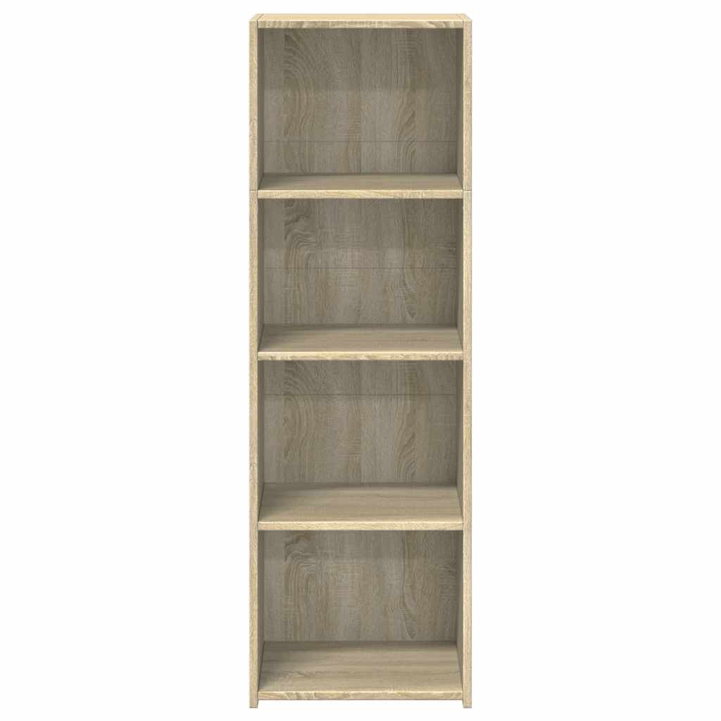 Hoge kast 40x41x124 cm bewerkt hout sonoma eikenkleurig is nu te koop bij PeponiXL, paradijselijk wonen!