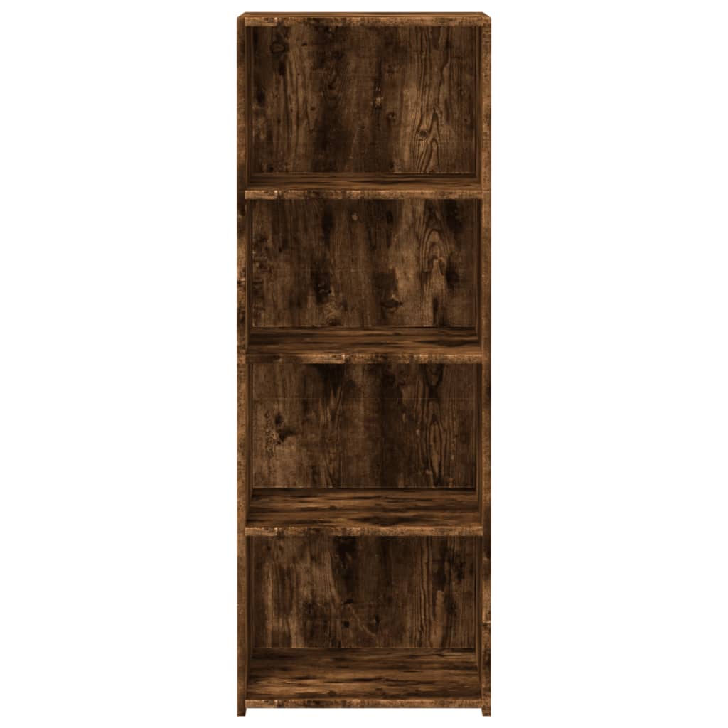 Hoge kast 45x41x124 cm bewerkt hout gerookt eikenkleurig is nu te koop bij PeponiXL, paradijselijk wonen!