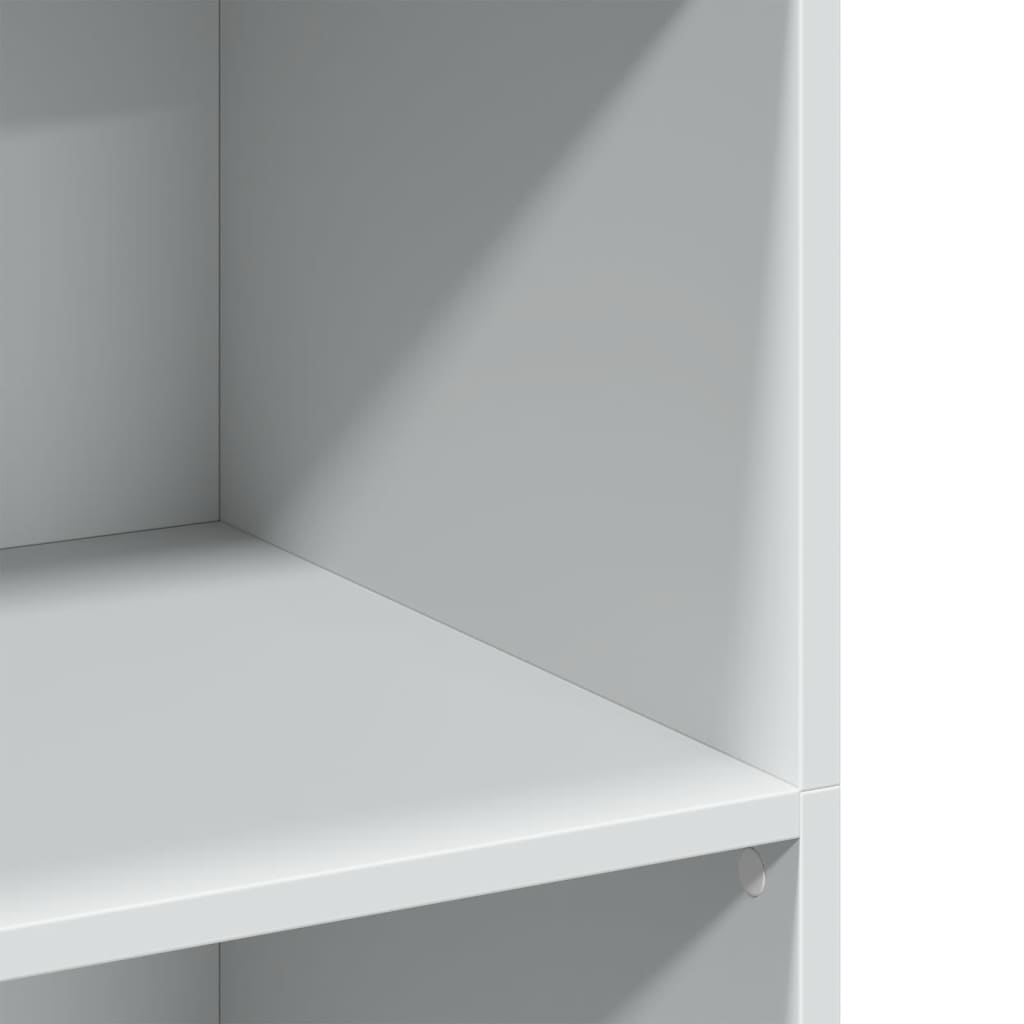Hoge kast 70x41x124 cm bewerkt hout wit is nu te koop bij PeponiXL, paradijselijk wonen!