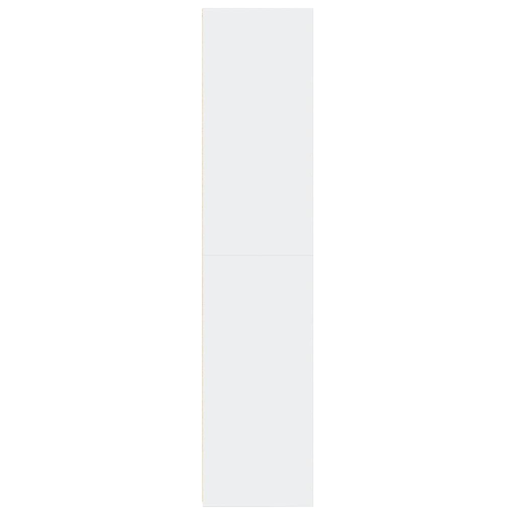 Hoge kast 30x41x185 cm bewerkt hout wit is nu te koop bij PeponiXL, paradijselijk wonen!