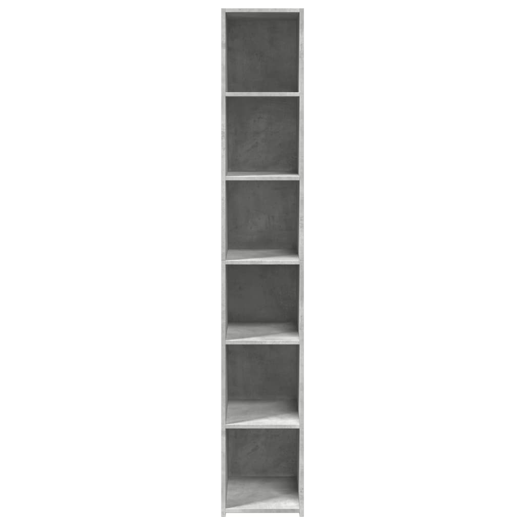 Hoge kast 30x41x185 cm bewerkt hout betongrijs is nu te koop bij PeponiXL, paradijselijk wonen!
