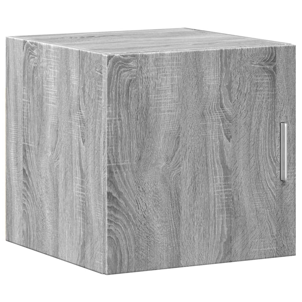 Opbergkast smal 40x42,5x225 cm bewerkt hout grijs sonoma eiken is nu te koop bij PeponiXL, paradijselijk wonen!